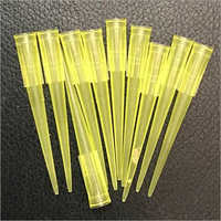 Chemical Laboratory Disposable Micropipette Tips - Plastic, 0.5-1mm Thickness, Weight 5-10g | Yellow Color, Portable, Suitable For Laboratory And Clinical Use