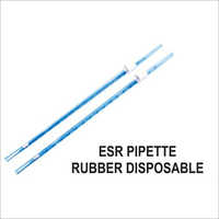 Rubber Disposable Esr Pipette - High Grade, Chemical Laboratory Use, Packaging Size 100 Pc | Identifies Clinical Disease Presence, Ideal For Tuberculosis Detection