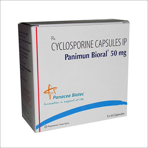 Panimun Bioral 50Mg Ingredients: Cyclosporine