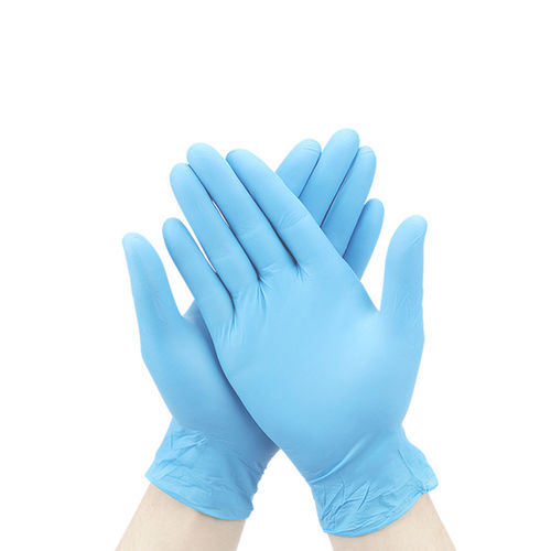 Powder Medical Examination Hospital Exam Disposable nitrile hand Glove ...