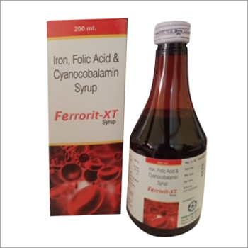 Iron Folic Acid And Cyanocobalamin Syrup General Medicines