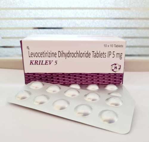 5 Mg Levocetirizine Dihydrochloride Tablets Ip