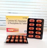 Cetirizine Hcl, Paracetamol And Phenylephrine Hcl Tablets