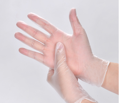 Pvc Gloves Disposable Safety Medical Examination Vinyl Gloves Age Group: Children