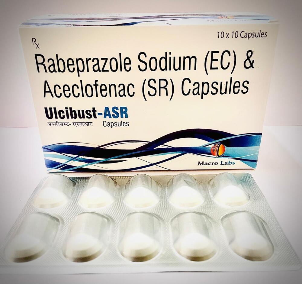 RABEPRAZOLE20MG+ACECLOFENAC 200MG CAP