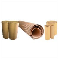 Corrugated Brown Paper Roll - 80gsm-300gsm | Eco Friendly, Moisture Resistant, High Strength, Versatile General Wrap & Void Filling Solution