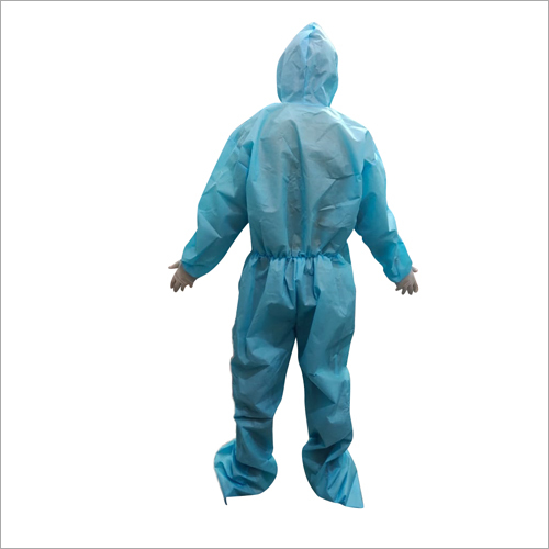 Disposable Coverall Suit - Non Woven PP Material Standard Size Unisex Protection for Hospitals Clinics Labs and Industrial Areas