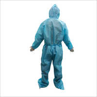 Disposable Coverall Suit - Non Woven Pp Material, Standard Size , Unisex Protection For Hospitals, Clinics, Labs And Industrial Areas