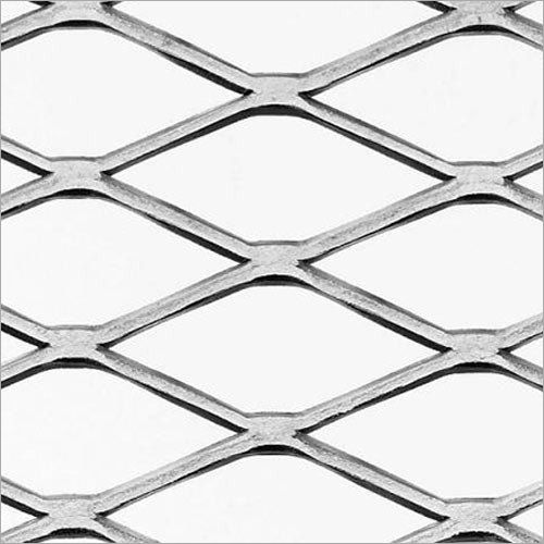 Standard Expanded Metal Mesh - Color: Sliver