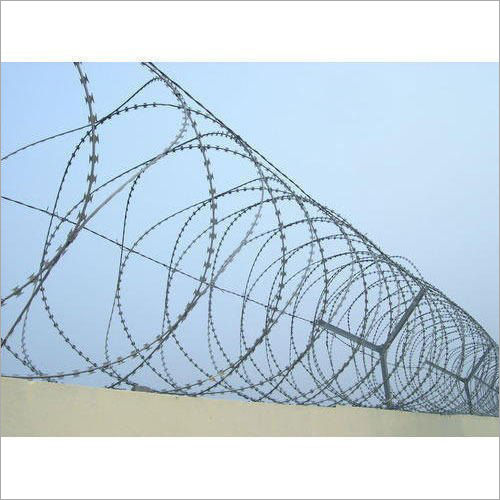 Concertina Wire Fence