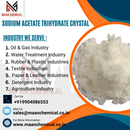 Sodium Acetate Trihydrate Crystal