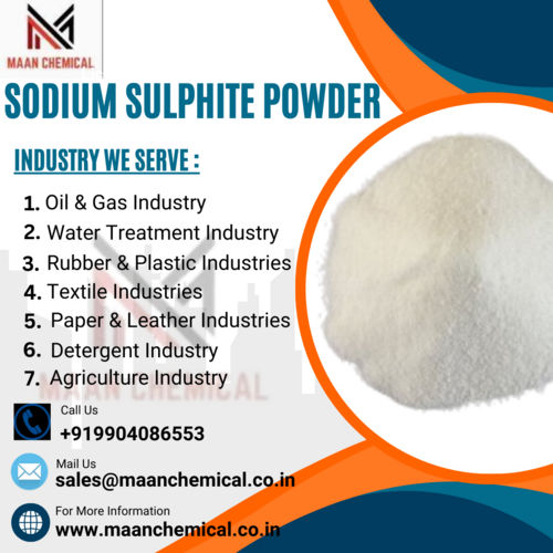 White Sodium Sulphite Powder