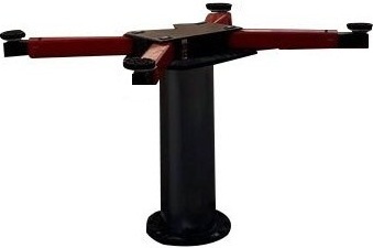 Spider Arm Car Washing Lift - Color: Black Red