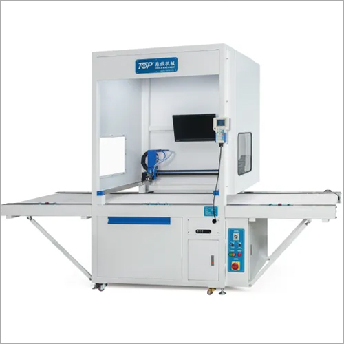 Automatic Gluing Machine with Camera Searching