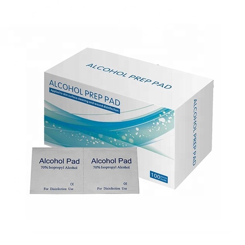 medical nonwoven alcohol swabs/pads/prep pad, Suitable for small wound By AMAXTE PHARMA