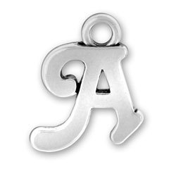 Sterling silver alphabets & Number charm