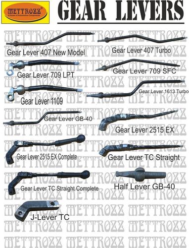 Gear Levers Application: To Be Used In Front Cabin Upon Bonnet