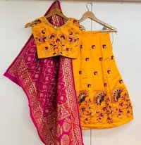 Multi Kids Lehenga Choli