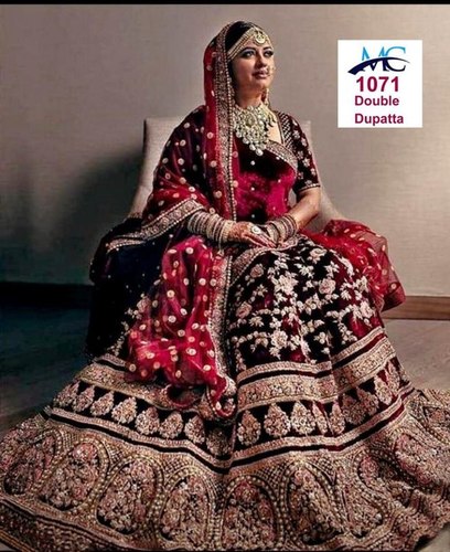 Heavy designer bridal lahenga choli