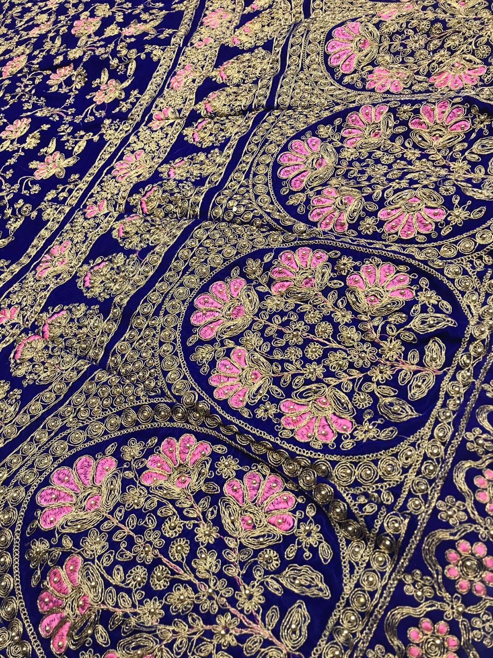 Heavy designer bridal lahenga choli