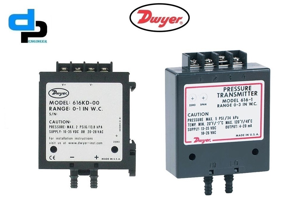 Dwyer 616KD-01 Differential Pressure Transmitter