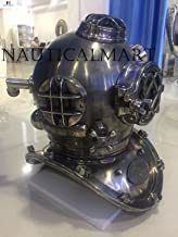 NauticalMart Divers Helmet 1942 Schrader WW II U.S. Navy MK V Dive Helmet