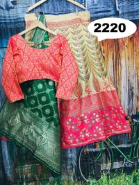 Pure silk lahenga choli