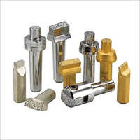 Industrial Diamond Polishing Tools - Stainless Steel, Golden And Silver Finish | Durable, Sharp Edge, Compatible With Manual & Automatic Machines