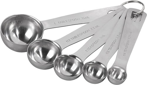 Measuring Spoons Stainless Steel Dimension(l*w*h): 20x15x8 Centimeter (Cm)