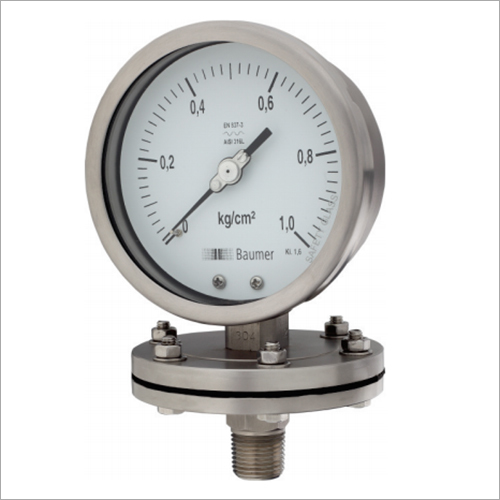 Steel Case Low And High Pressure Gauge