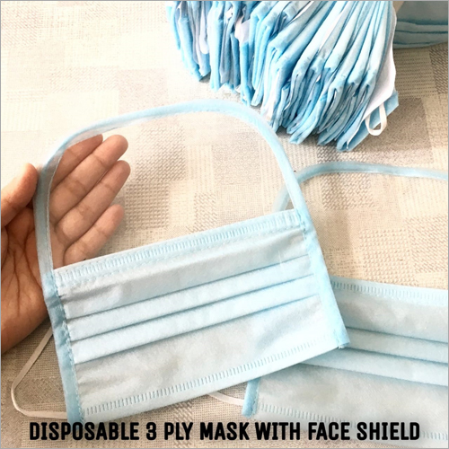 Disposable Mask With Face Shield