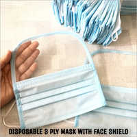 Disposable Mask With Face Shield