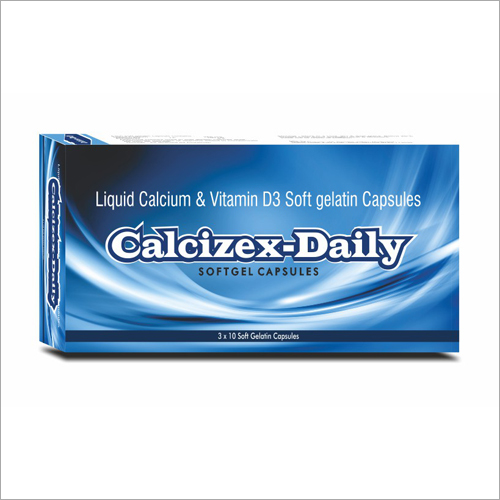 Liquid Calcium And Vitamin D3 Soft Gelatin Capsules