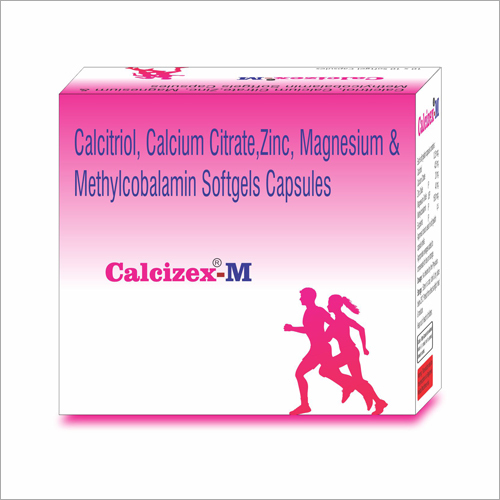 Calcitrial Calcium Citrate Zinc Magnesium And Methylcobalamin Softgels Capsules
