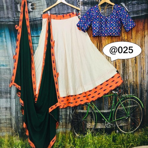 Cotton lahenga choli