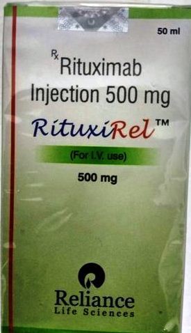 Rituxirel 500mg Injection Certifications Drug License Food License Iso 9001 2015 Export Import License Price 32500 Per Vial Inr Bottle Id C6104405