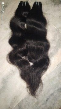 Machine weft indian hair