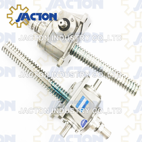 15T Stainless Steel Worm Gear Screw Jack