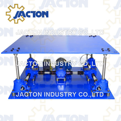 2 Post Lifting Points Worm Gear Screw Jack System