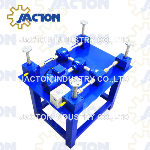 6 Post Lifting Points Worm Gear Screw Jack System