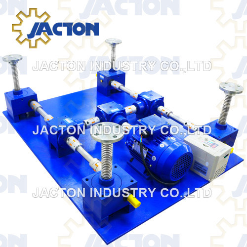 6 Post Lifting Points Worm Gear Screw Jack System