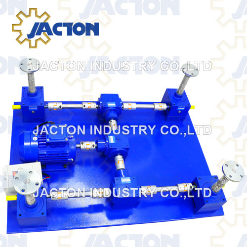 8 Post Lifting Points Worm Gear Screw Jack System