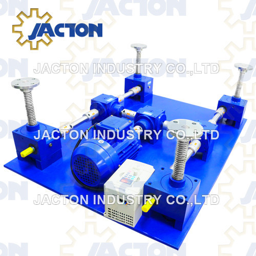 8 Post Lifting Points Worm Gear Screw Jack System