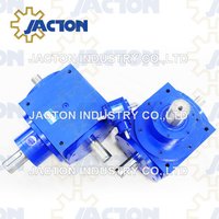 Small Size Mini Right Angle 1: 1 Ratio Jtp65 Spiral Bevel Gearbox