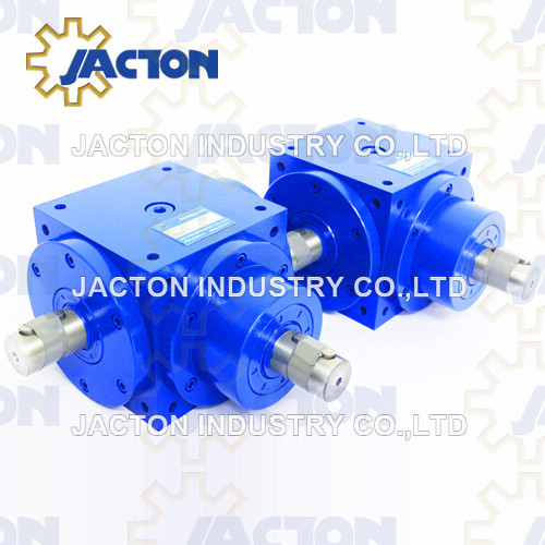 Cubic Jtp90 90 Degree Angle Transmission Spiral Bevel Gearbox