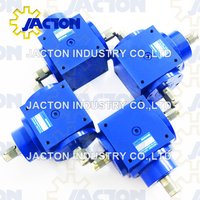 High Efficiency 1: 1 Ratio 90 Degree Jtp140 Right Angle Shaft Gearbox