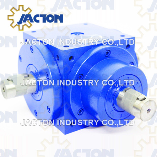 High Torque Jtp170 Gear Transmission Ratio 1: 1 Spiral Bevel Gearbox