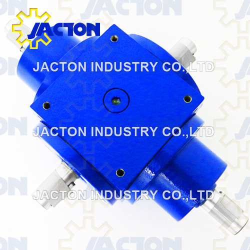 Highly Efficient Jtp210 Right Angle 1: 1 Ratio Bevel Gearbox