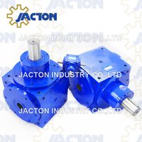 Jth90 Hollow Shaft 3 Way Bevel Gearbox 1: 1 Ratio Small Gearboxes Hollow Shafts