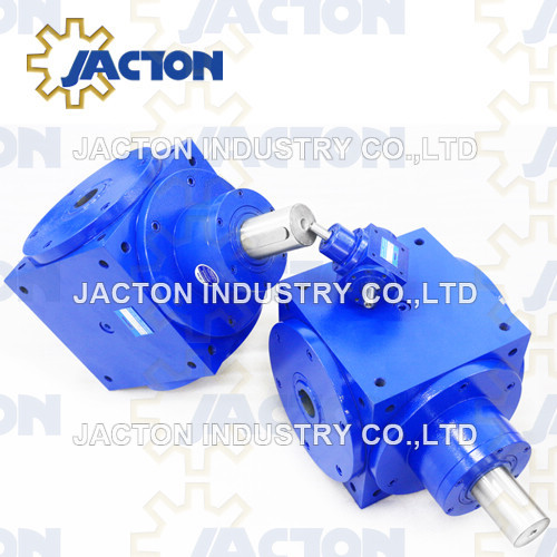 Jth170 90 Degree Gearbox Hollow Shaft 2: 1 Ratio Vertical Hallow Shaft Right Angle Gear Drive